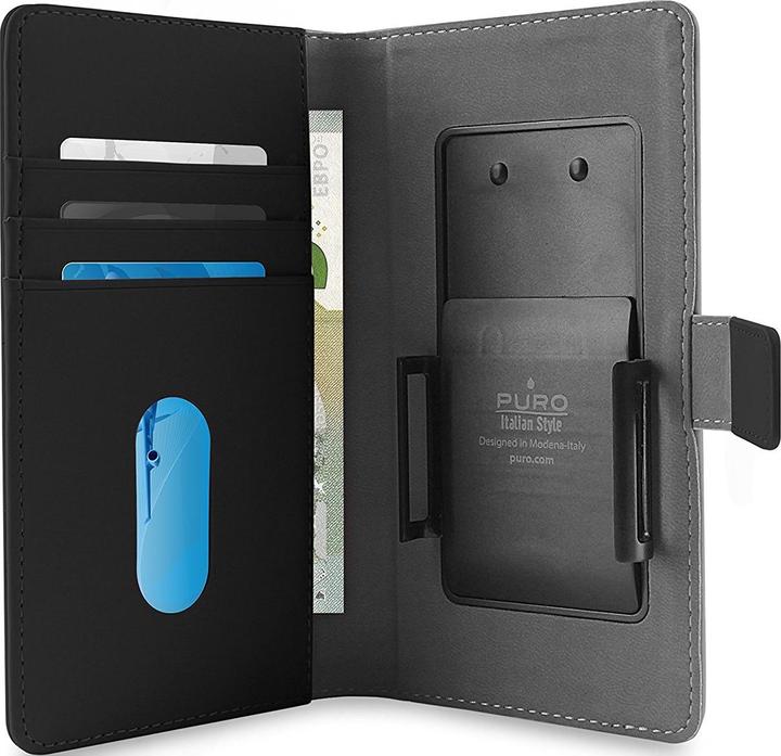 Immagine prodotto Puro Portafoglio intelligente da 6 pollici XXL (UNIWALLET3BLKXXL) (Universale)