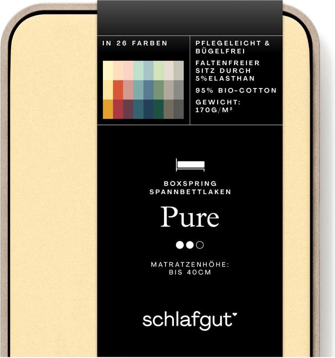 Image du produit schlafgut Pure Boxspring (90 x 190 - 100 x 220 cm)