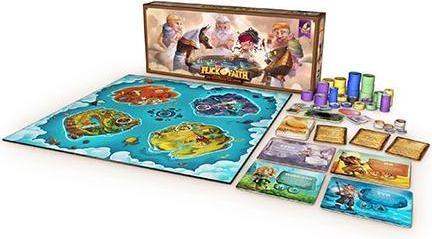 Actual product image Mirakulus 1025052 - Flick of Faith - board game for 2 - 4 players, ages 8+ (DE edition) (German)