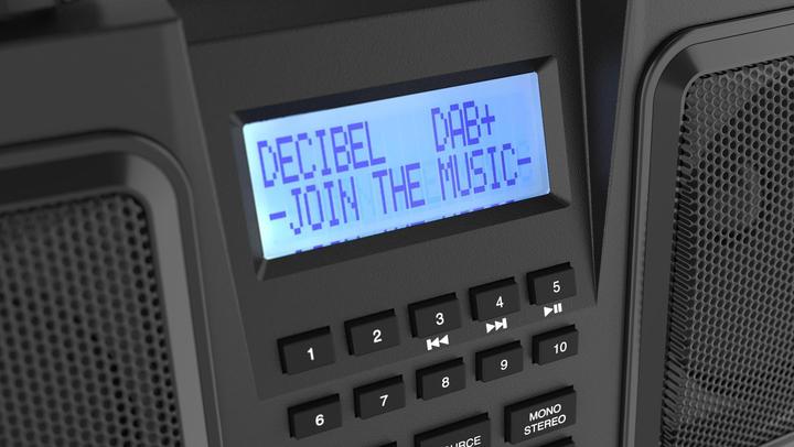 Actual product image PerfectPro Construction site radio (DAB+, FM, Bluetooth)