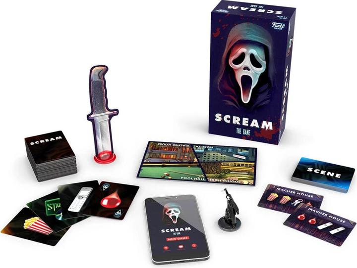 Actual product image Funko Scream: The Game strategy game *English version* (English)