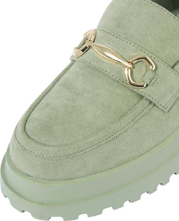 Actual product image Joe Browns Chunky Cleated Sole Microsuede Loafer (41)