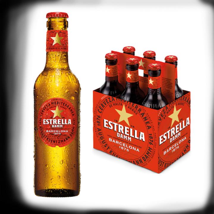 Produktbild S.A. Damm Estrella (6 x 33 cl)