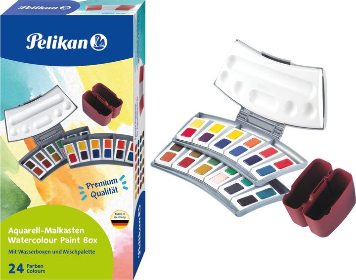 Produktbild Pelikan Aquarellkasten, 24 Farben (Assortiert)