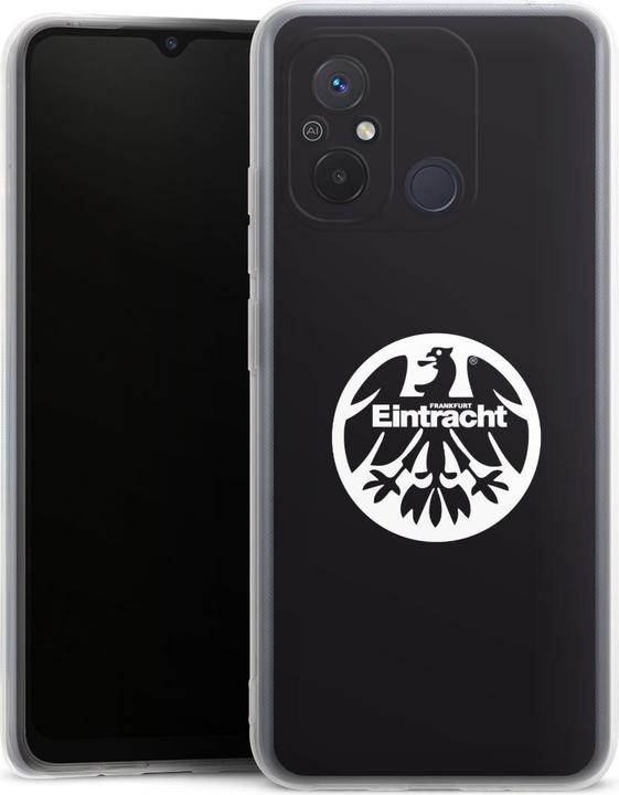DeinDesign Silikon Hülle für Xiaomi Redmi 12C Handyhülle Case Smartphone Schutzhülle Adler Eintracht (Xiaomi Redmi 12C)