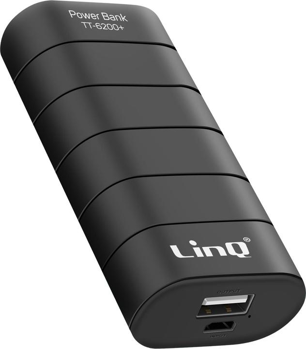 Actual product image LinQ TT-6200 6,000mAh Powerbank (6000 mAh)