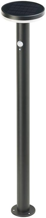 Produktbild Lunartec 4er-Set Premium-LED-Solar-Wegeleuchte mit PIR-Sensor und Nachtlicht (IP44)