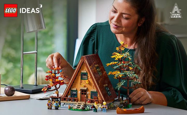 Produktbild LEGO Finnhütte (21338, LEGO Ideas, LEGO Seltene Sets)
