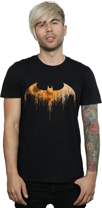 Actual product image Mens Batman Arkham Knight Halloween Moon Logo Fill T-Shirt (3XL)