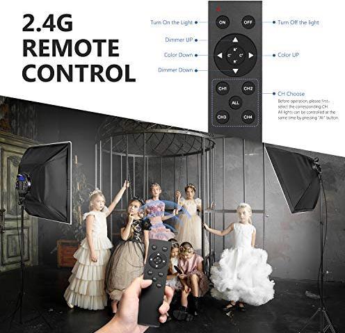 Image du produit Neewer Kit d'éclairage LED Softbox (2 packs) (Boîte à lumière)
