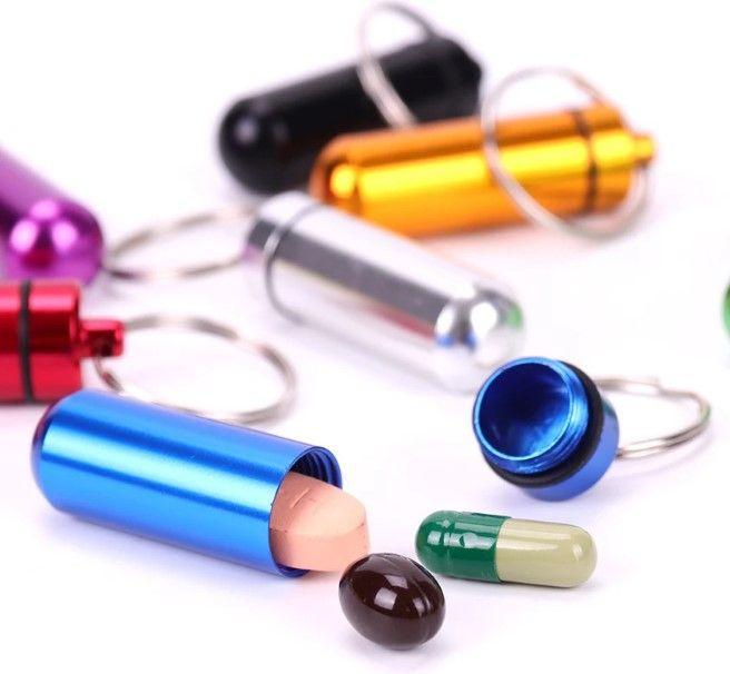 Immagine prodotto MU Classic Portachiavi con dispensatore di farmaci