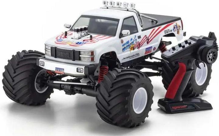 Immagine prodotto Kyosho Monster Truck USA-1 VE, 4WD ARTR, 1:8 (RTR pronto all'uso)