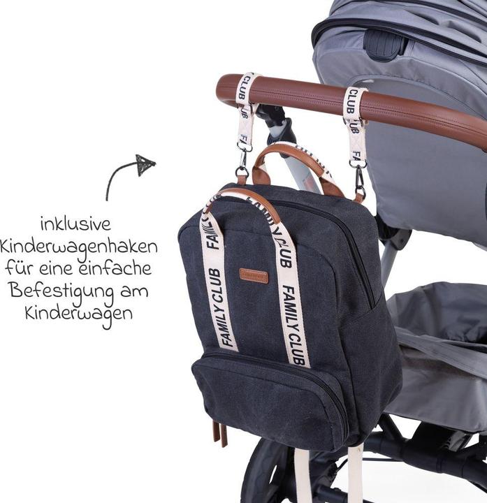 Immagine prodotto Childhome Wickelrucksack black