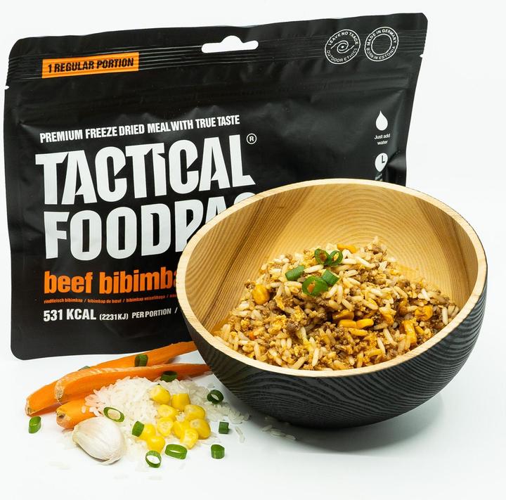 Image du produit Tactical Foodpack Beef Bibimbap (120 g)