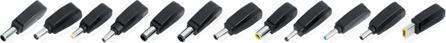 Produktbild Deltaco Universal Laptop Charger, 15-20V, 6A, 90W, 12-tips - Black (90 W)