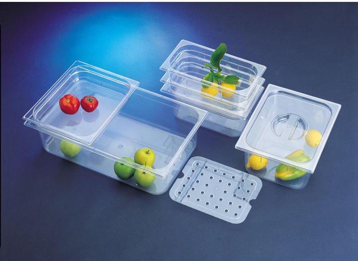 Produktbild GN Schalen GN-Behälter 1/4 200 Polycarbonat 26.5x16.2cm h:20cm (GN 1/4)