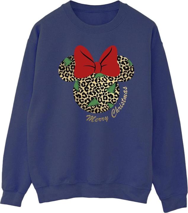 Immagine prodotto Disney Minnie Mouse Leopard Christmas Felpa Uomo (S)