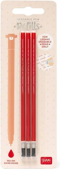 Image du produit Montblanc Mine rouge 3 pcs. (Recharger, Rouge, 0.70 mm)