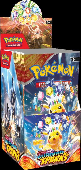 Produktbild Pokémon Pokemon - SV8 Surging Sparks Booster 18 pcs (POK85929)