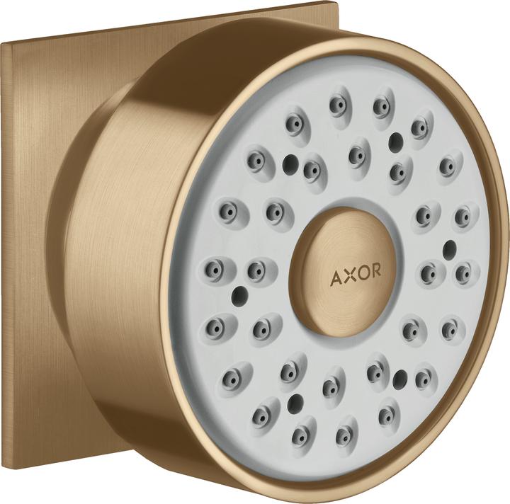 Produktbild hansgrohe Seitenbrause 1 jet Rosette eckig (1 Strahlarten, 5 l/min)