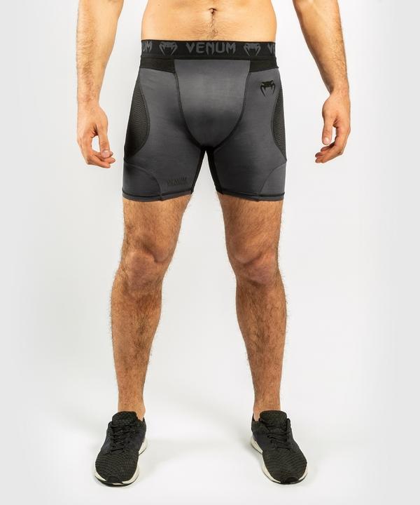 Venum G-Fit Compression Shorts - Grey/Black (S)