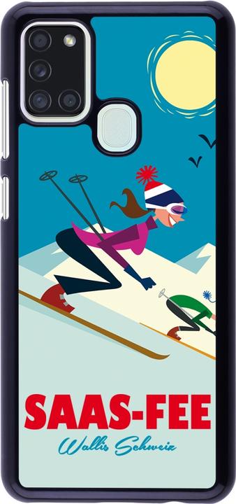Produktbild PhoneLook Hülle Saas-Fee Ski Downhill (Samsung Galaxy A21s)