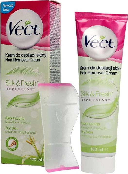 Veet depilatory cream for dry skin 100 ml (Aftershave Sprühpumpe, 100 ml)