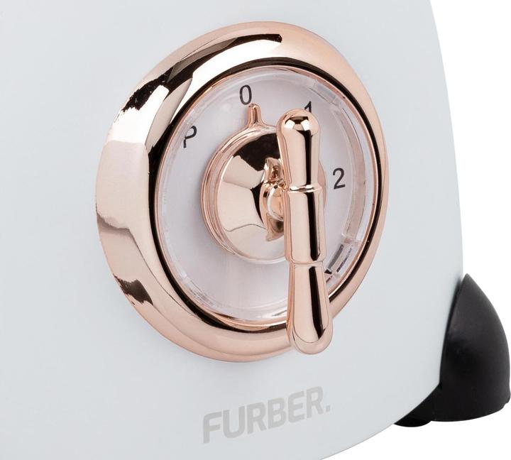 Produktbild Furber Wasserkocher, Standmixer und Toaster Set, Rosegold