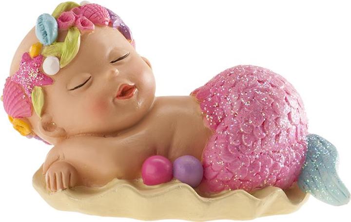 Produktbild Dekora Taufe Figürchen - Liebe Baby Mädchen Meerjungfrau (10cm)