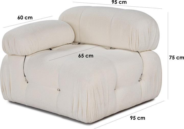 Actual product image Atelier del Sofa Bubble (1-seater)