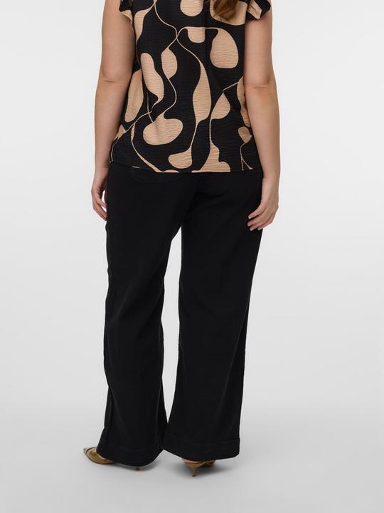 Actual product image Vero Moda VMCKAYLA Hohe Taille Weiter Beinschnitt Jeans Weit geschnitten (44)