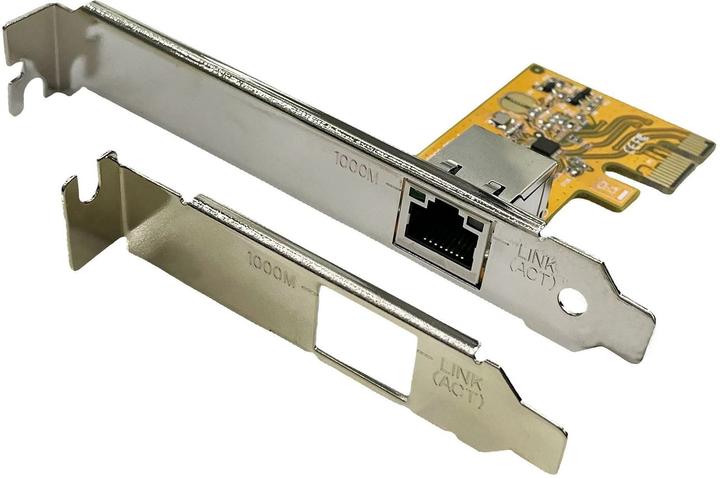 Produktbild Exsys PCIe Netzwerk-Karte 1Gigabit (Chip-Set: RealTek RTL8111G) (PCI-E x1)