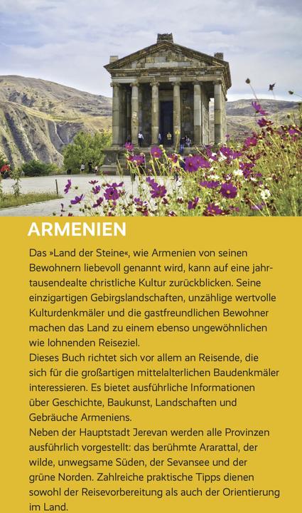 Immagine prodotto Reiseführer Armenien (Tedesco, Jasmine Dum-Tragut, 2023)