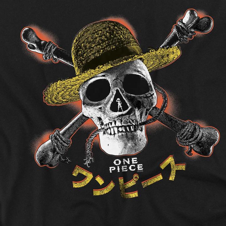 Immagine prodotto One Piece Straw Hat Maglietta Jolly Roger Uomo (XXL)
