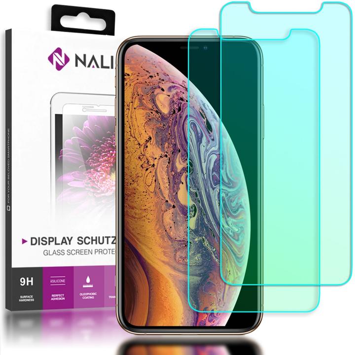 Produktbild Nalia (2-Pack) Schutzglas (2 Stück, Apple iPhone XS, Apple iPhone 11 Pro, Apple iPhone X)