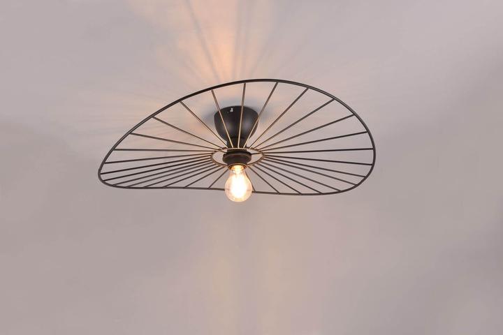 Actual product image Reality Chapeau ceiling light E27 ⌀60cm black matt (E27)
