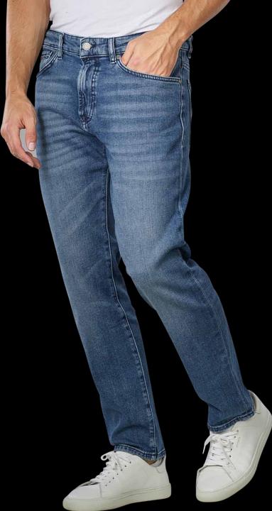 Produktbild Hugo Boss Boss Orange Maine Jeans Regular Fit Medium Blue (W33/L32)