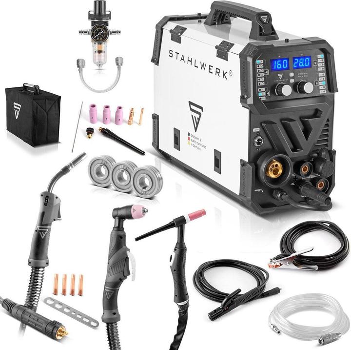 Actual product image Stahlwerk Combination welding machine CTM-416 PULS 6-in-1 160 A