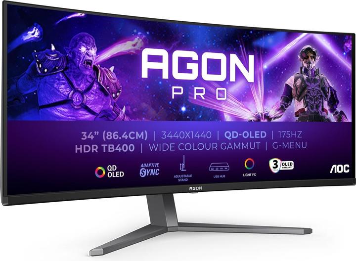 Produktbild AOC Agon Pro (3440 x 1440 Pixel, 34")