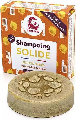 Produktbild Lamazuna Haarshampoo mit goldenen Reflexen (Festes Shampoo)