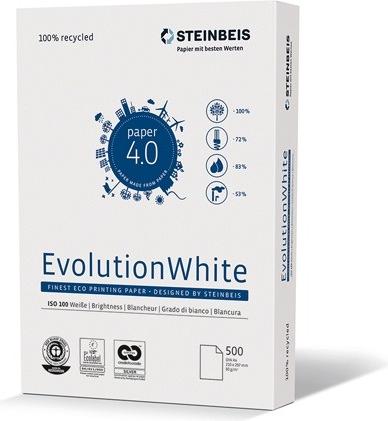 Immagine prodotto Steinbeis EvoluzioneBianco (80 g/m², 500 x, A4)
