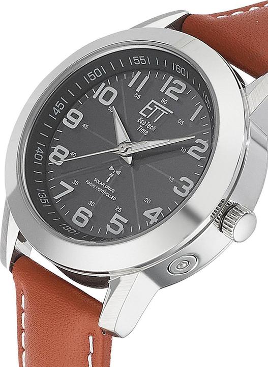 Actual product image ETT ELS-11494-22L Solar drive radio-controlled watch Gobi ladies' watch 34mm 5ATM (Radio-controlled clock)