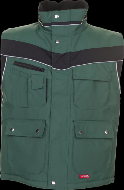 Produktbild Planam unisex Winterweste PLALINE grün, schwarz Grösse 2XL (XXL)