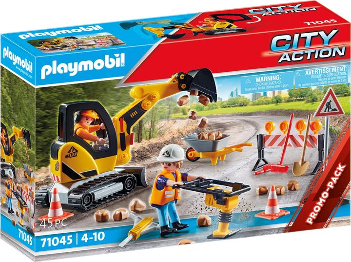 Image du produit Playmobil Construction de routes (71045, Playmobil City Action)