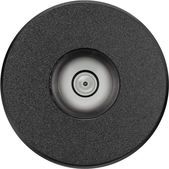 Produktbild Dynavox Aluminium Single Puck ASP3 mit Libelle schwarz (Plattengewicht)