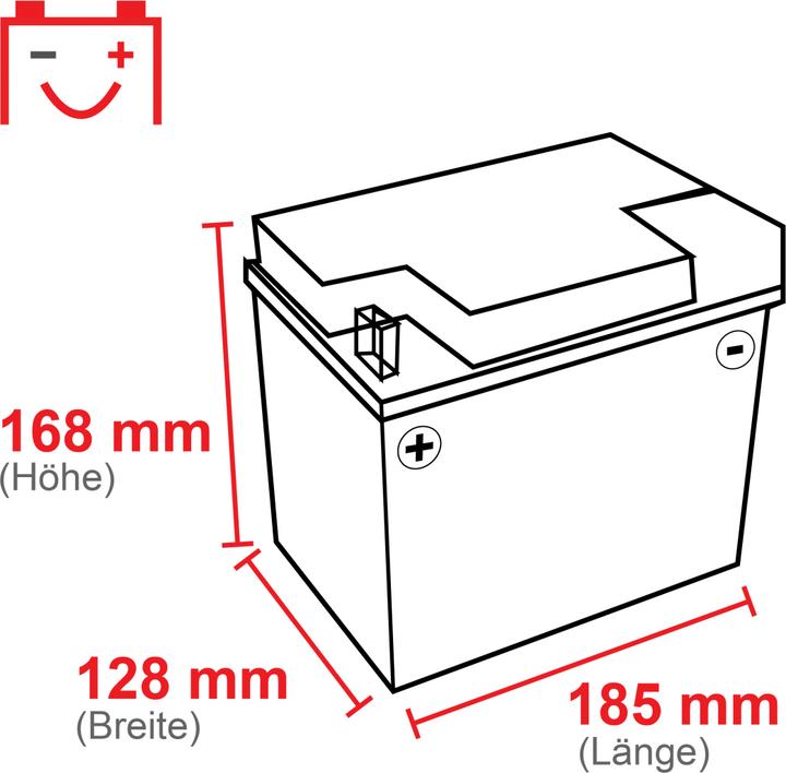 Produktbild Exide Conventional (12 V, 30 Ah, 240 A)