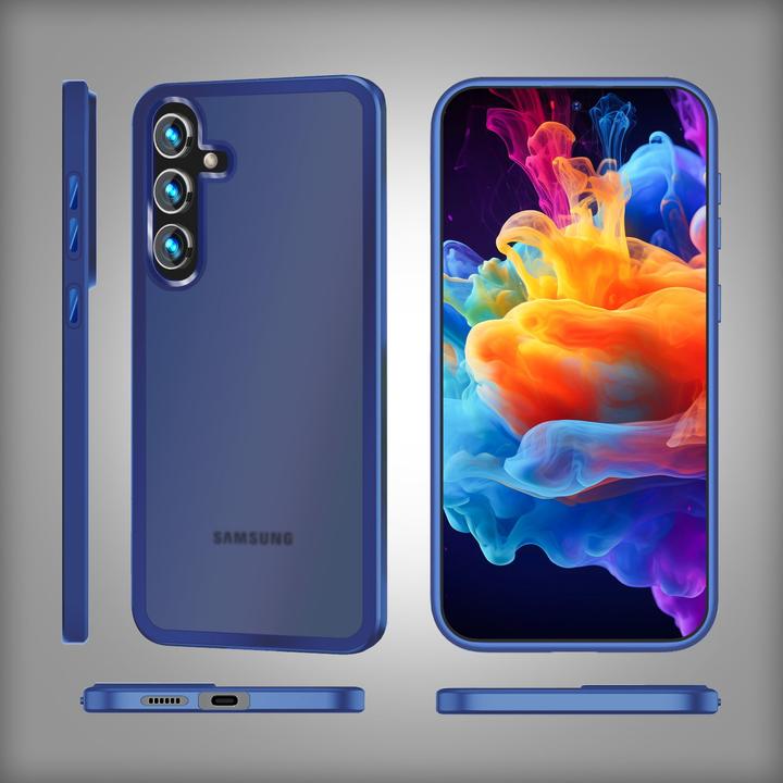 Immagine prodotto Nalia Copertura ibrida semitrasparente con cornice protettiva (Samsung Galaxy S24+)