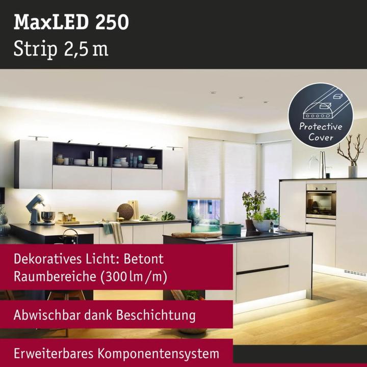 Actual product image Paulmann MaxLED 250 Stripe (Warm white, 250 cm, Indoor)