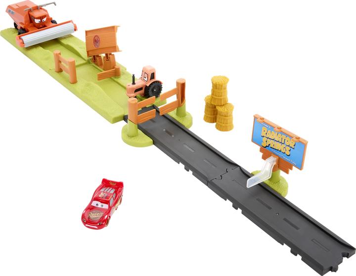 Produktbild Cars Mattel Πίστα Frank Escape & Stunt Race για 4+ ετών HRX48