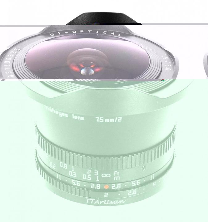 Image du produit TTArtisan 7.5 mm, f/2.0 (Micro Four Thirds, APS-C / DX)